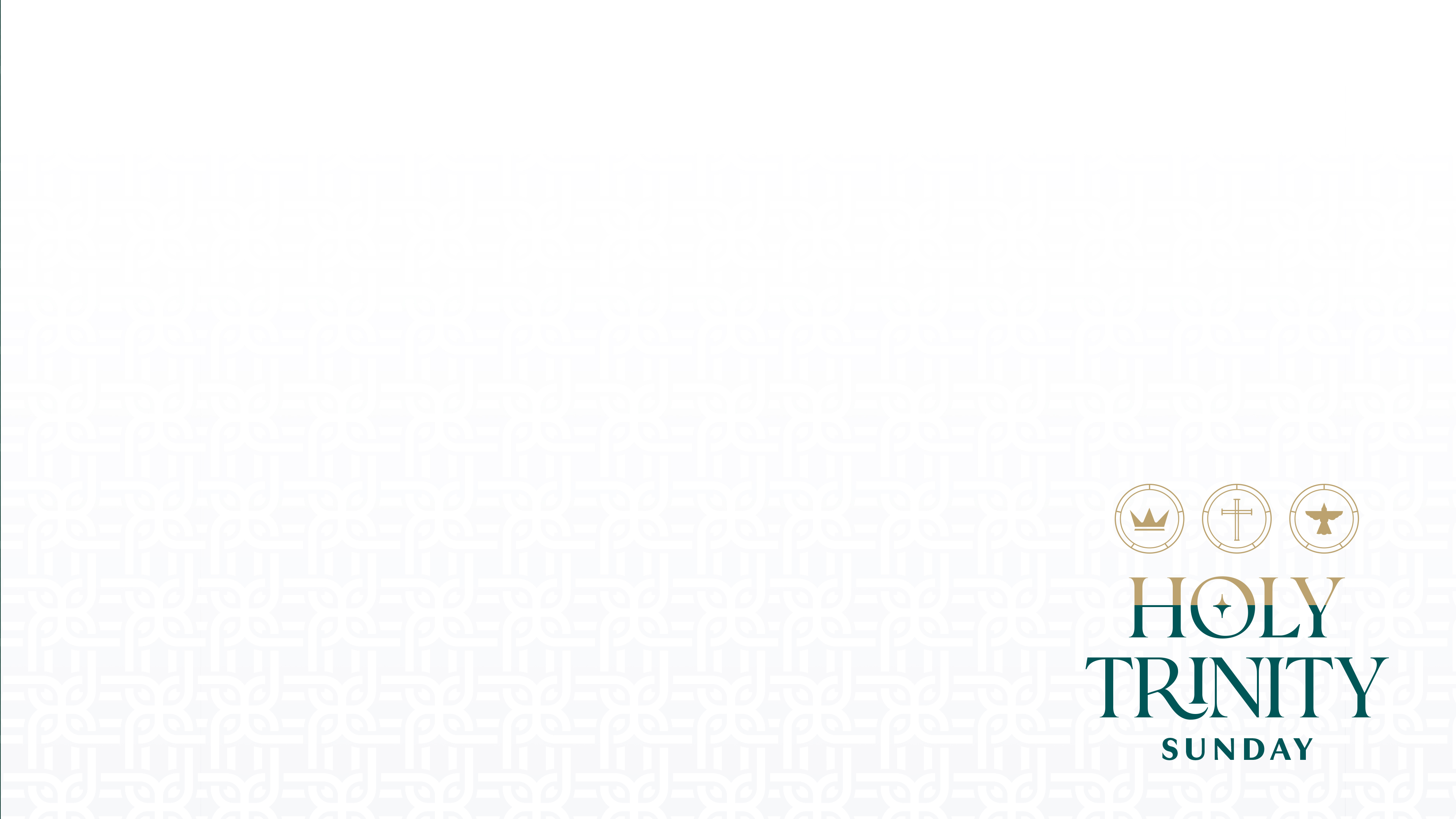 Year A – Holy Trinity Sunday – Promotional Graphics – CongServe