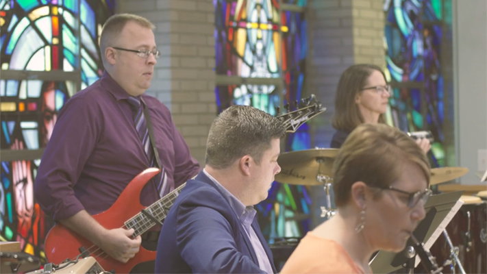 Worship Led by a Modern Ensemble
